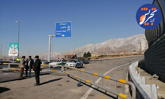 اعمال محدودیت ترافیکی در جاده چالوس و آزادراه تهران _ شمال